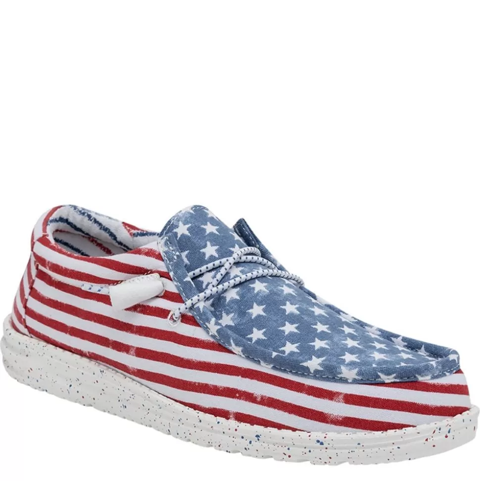 Men HEYDUDE Slip On Shoes^ Mens Wally Slip On Sneaker