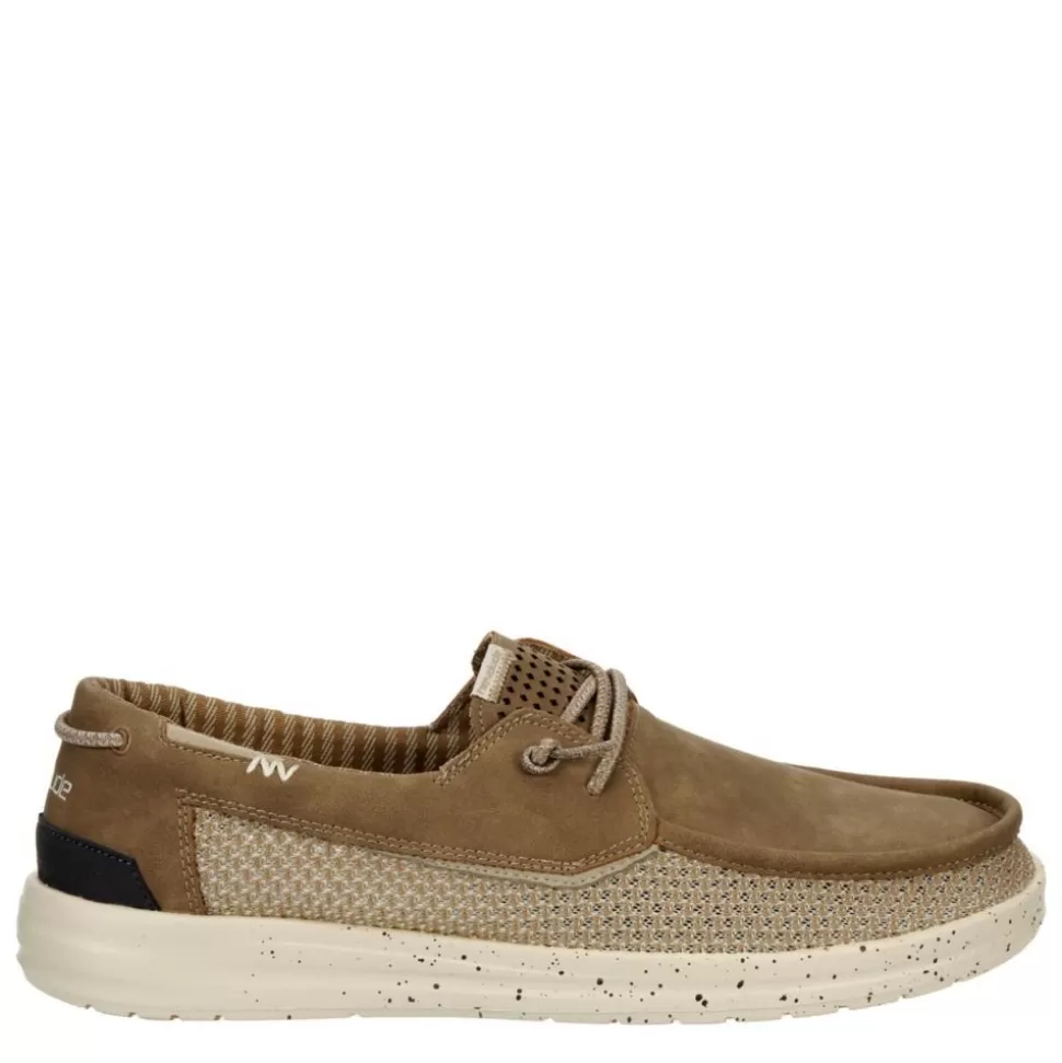 Men HEYDUDE Slip On Shoes^ Mens Welsh Boat Shoe