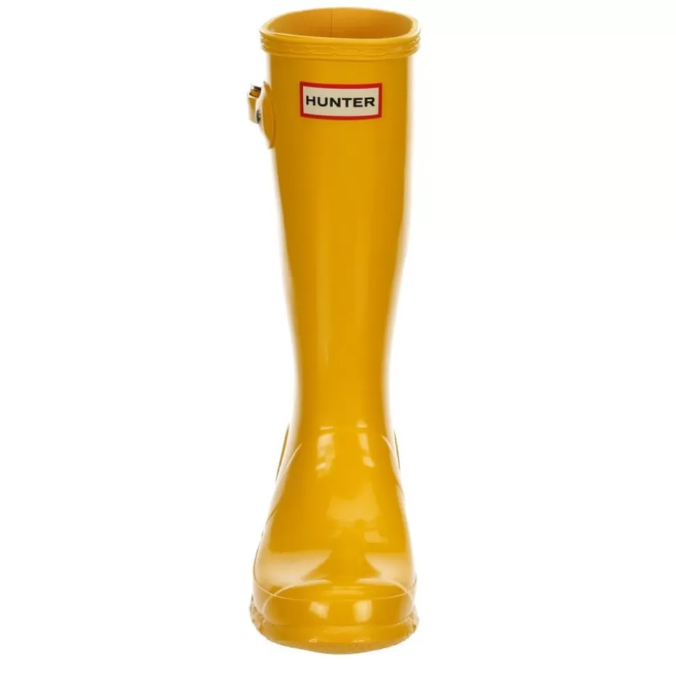 HUNTER Boots^ Girls Little-Big Kid Original Kids Gloss Rain Boot