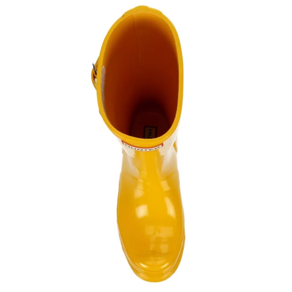 HUNTER Boots^ Girls Little-Big Kid Original Kids Gloss Rain Boot
