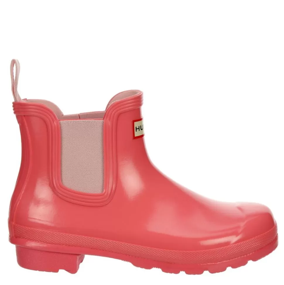 Women HUNTER Rain & Duck Boots^ Womens Original Chelsea Gloss Rain Boot