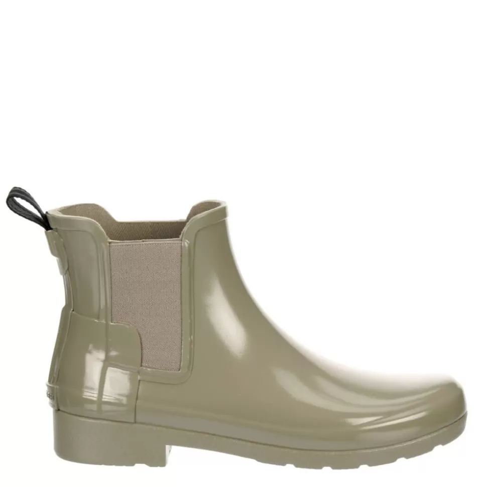 Women HUNTER Rain & Duck Boots^ Womens Original Refined Chelsea Gloss Rain Boot