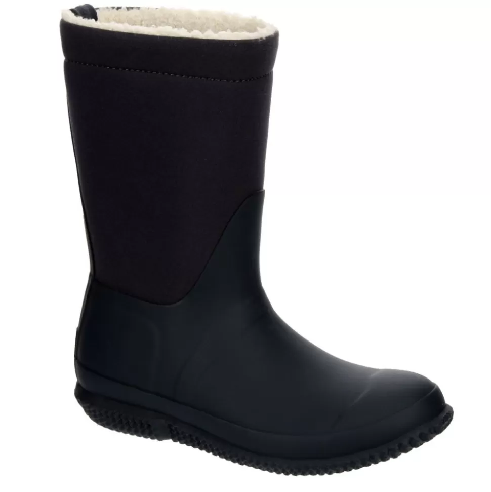 Women HUNTER Shearling Boots^ Womens Original Roll Top Sherpa Rain Boot