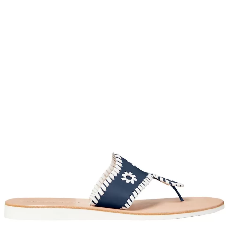 Women JACK ROGERS Flat Sandals^ Womens Boating Jacks Sandal