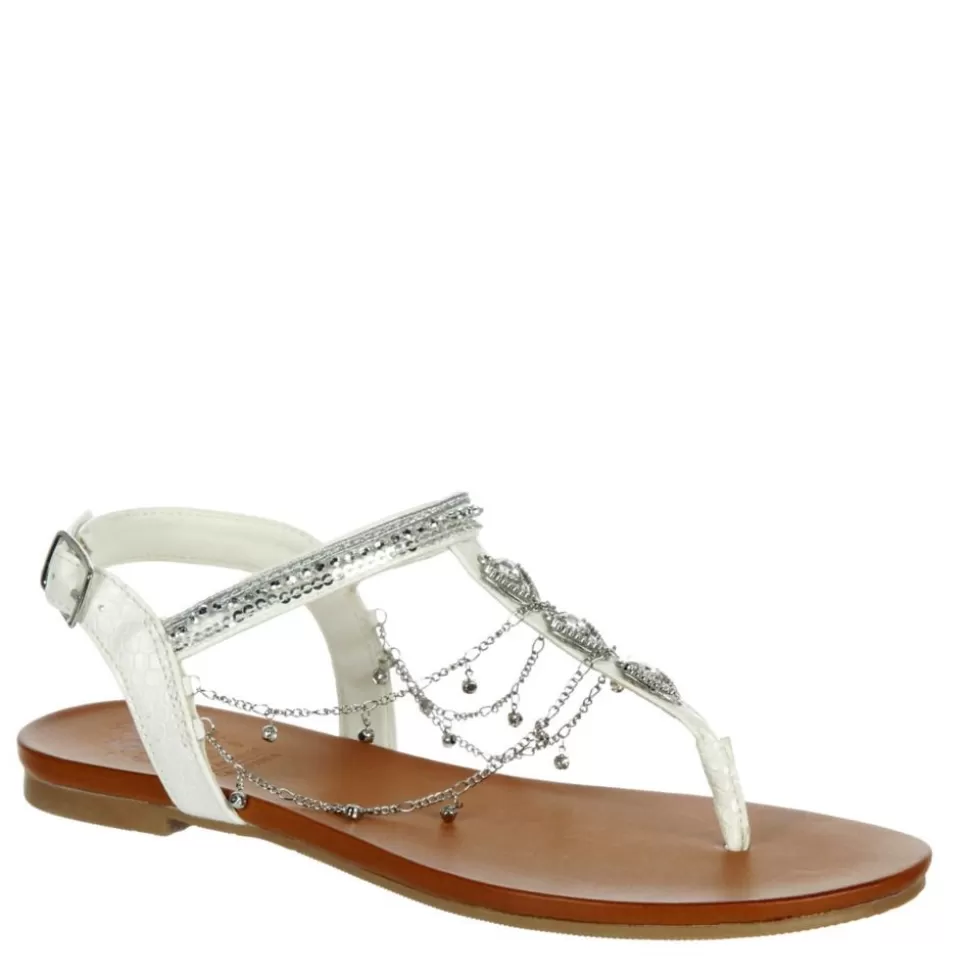 Women JELLYPOP Flat Sandals^ Womens Daizy Sandal