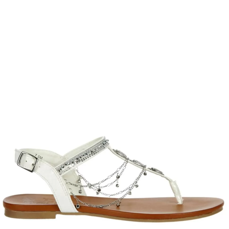 Women JELLYPOP Flat Sandals^ Womens Daizy Sandal