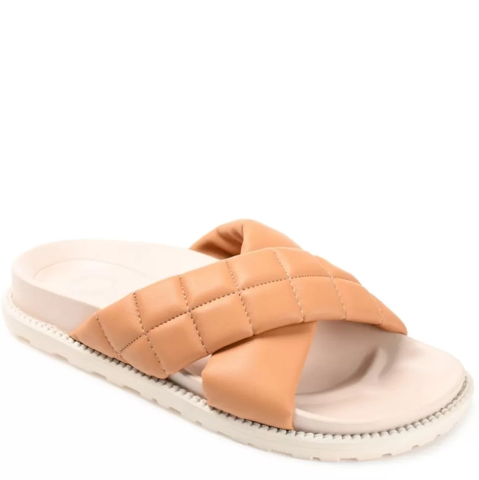 Women Journee Collection Footbed Sandals^ Womens Aveena Footbed Sandal