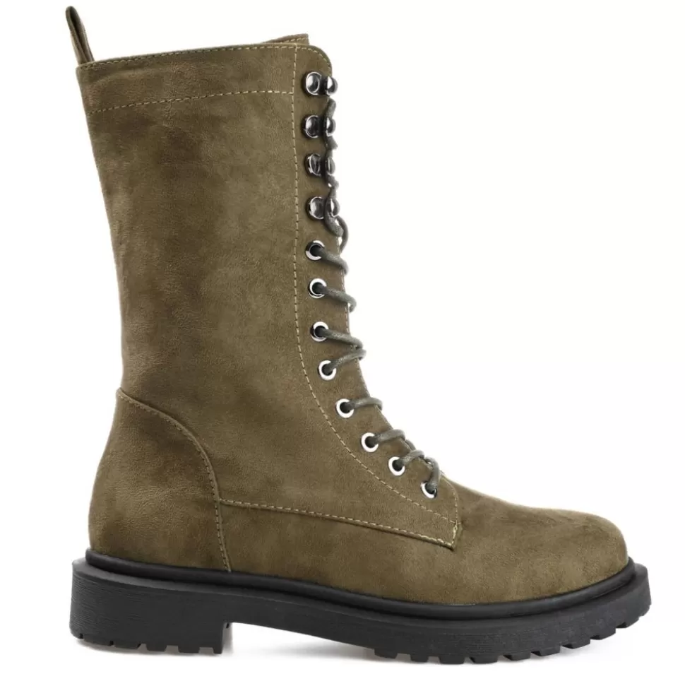 Women Journee Collection Combat & Rugged Boots^ Womens Cadee Bootie