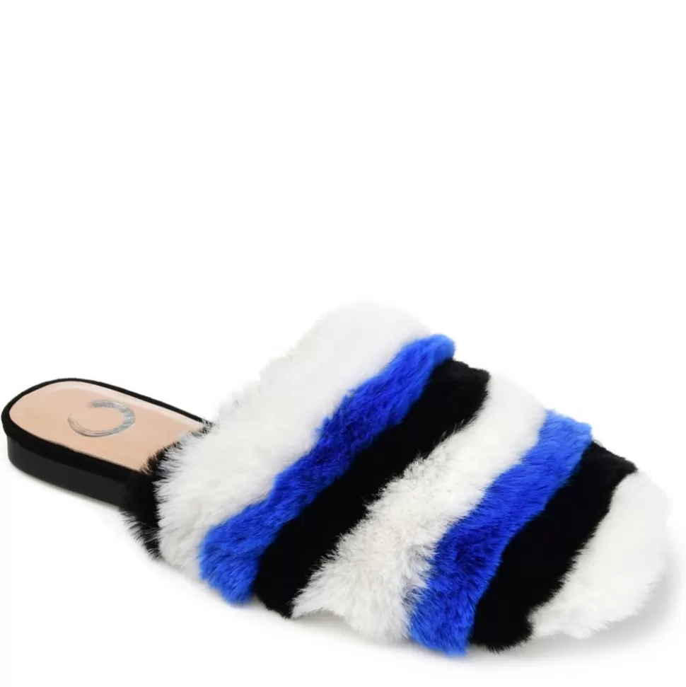 Women Journee Collection Slippers^ Womens Evelin Slipper