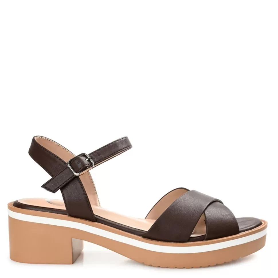 Women Journee Collection Platform Sandals^ Womens Hilaree Sandal