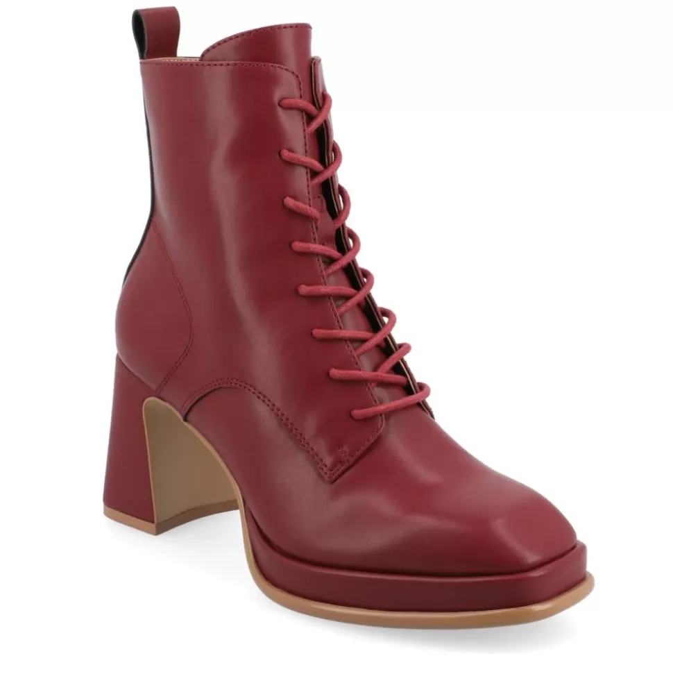 Women Journee Collection Combat & Rugged Boots^ Womens Kalindi Booties