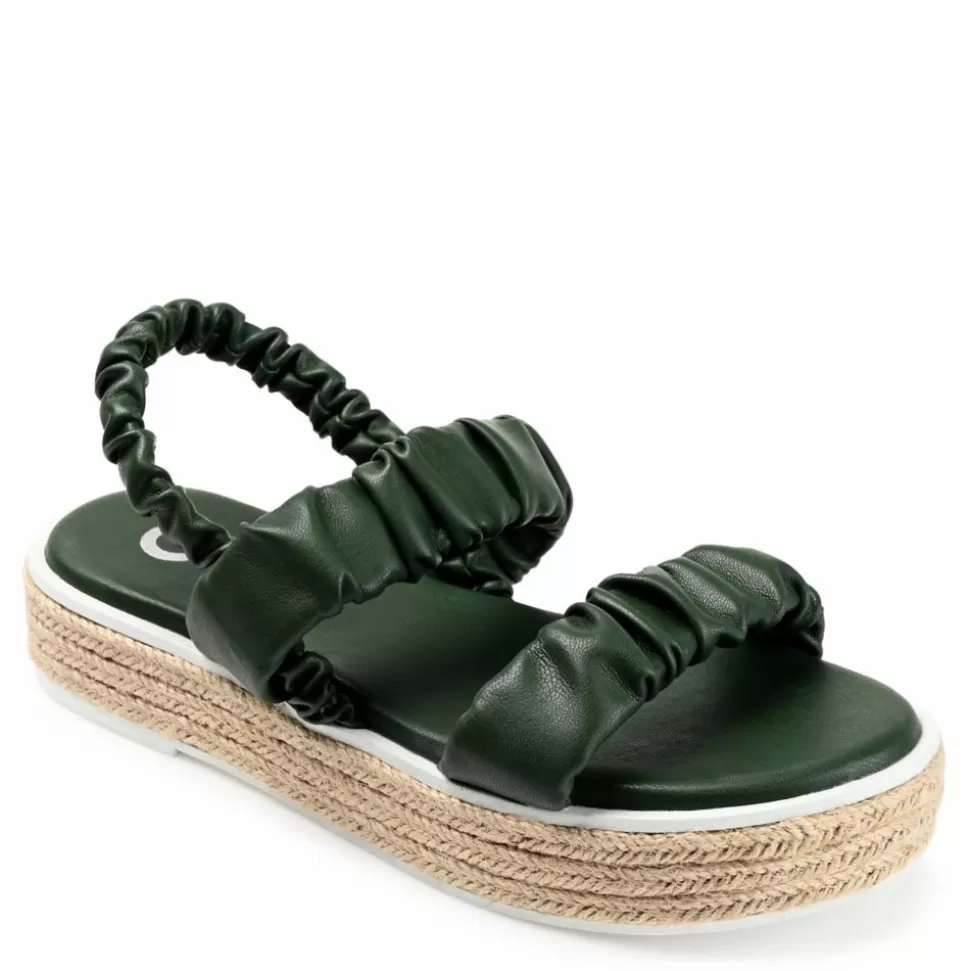 Women Journee Collection Platform Sandals^ Womens Knowles Platform Sandal