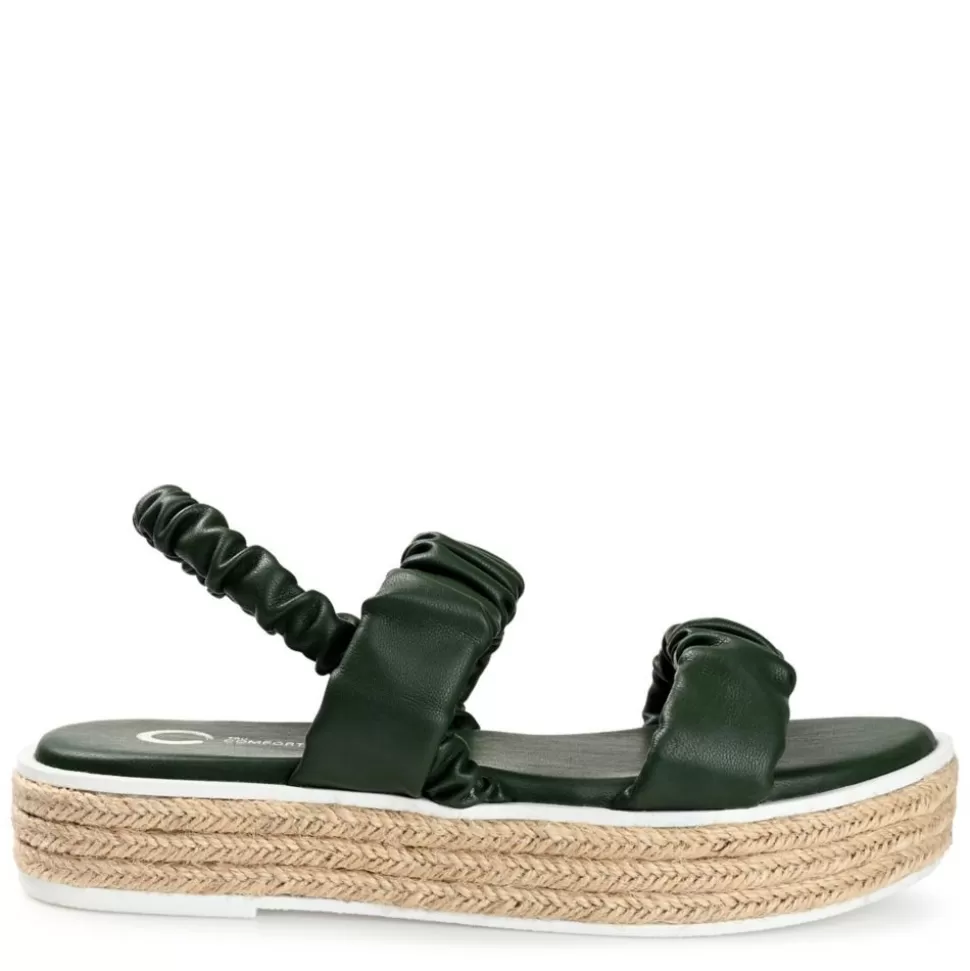 Women Journee Collection Platform Sandals^ Womens Knowles Platform Sandal