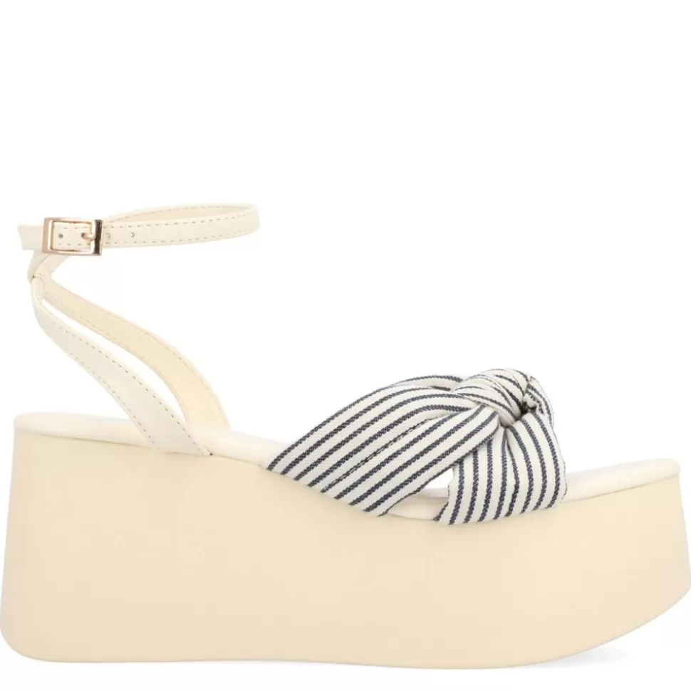 Women Journee Collection Platform Sandals^ Womens Lailee Platform Sandal