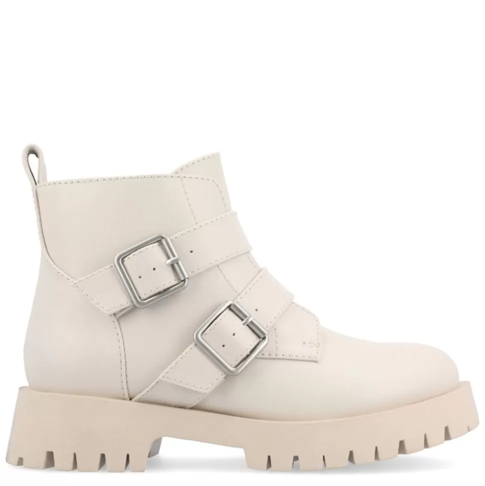 Women Journee Collection Combat & Rugged Boots^ Womens Maebry Booties