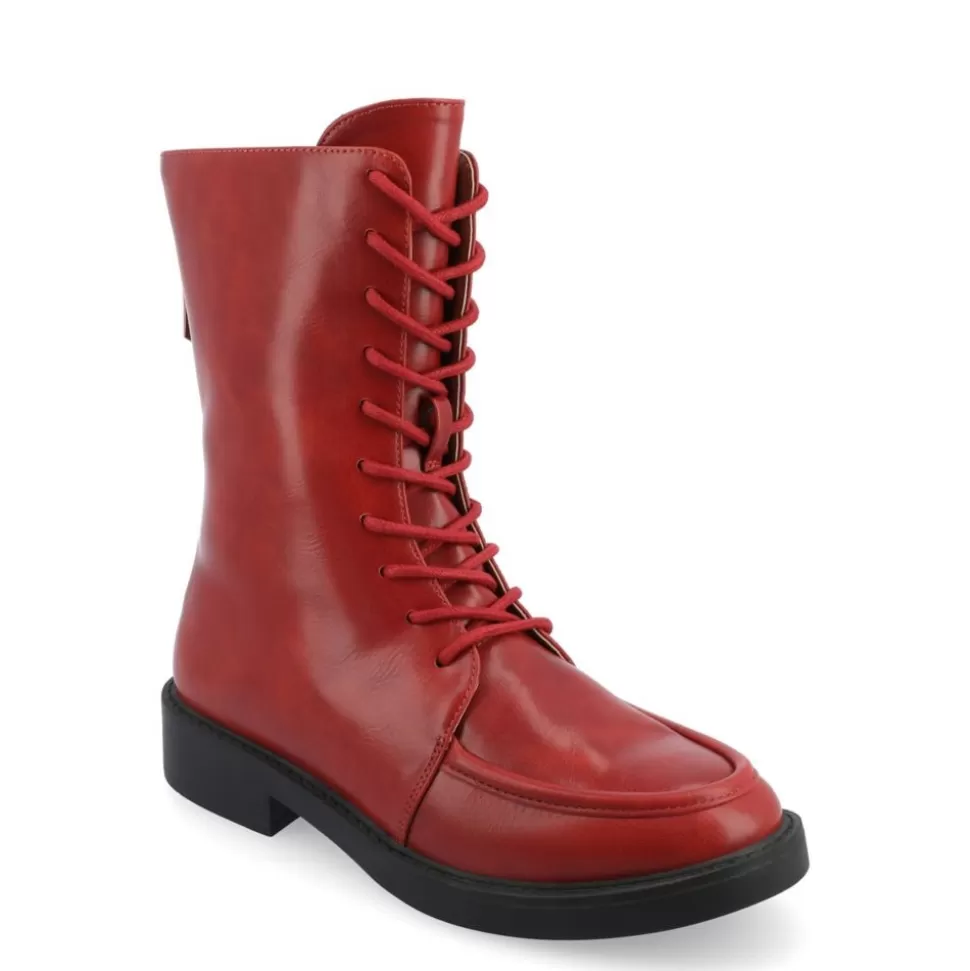 Women Journee Collection Combat & Rugged Boots^ Womens Nikks Booties