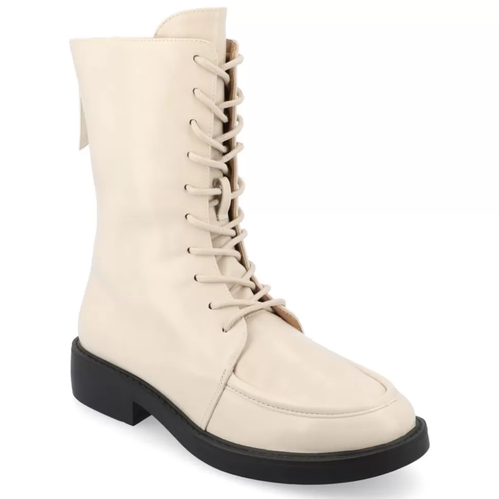 Women Journee Collection Combat & Rugged Boots^ Womens Nikks Booties