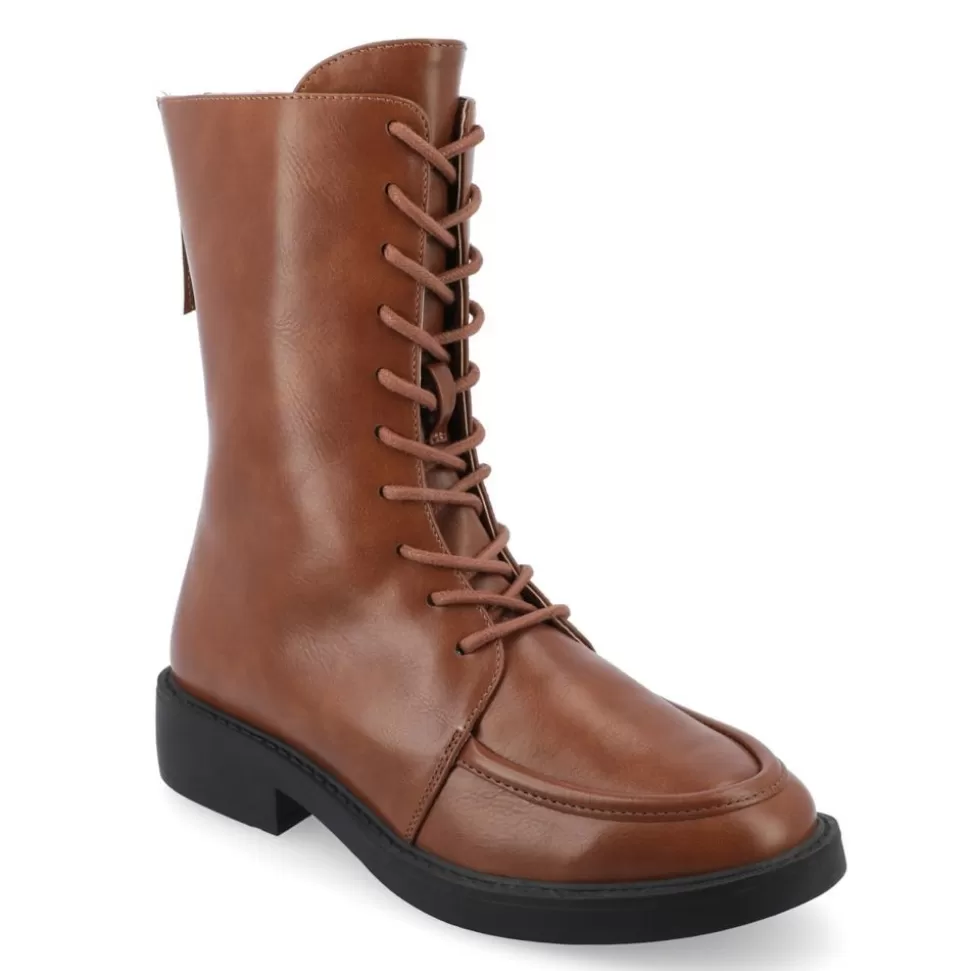 Women Journee Collection Combat & Rugged Boots^ Womens Nikks Booties