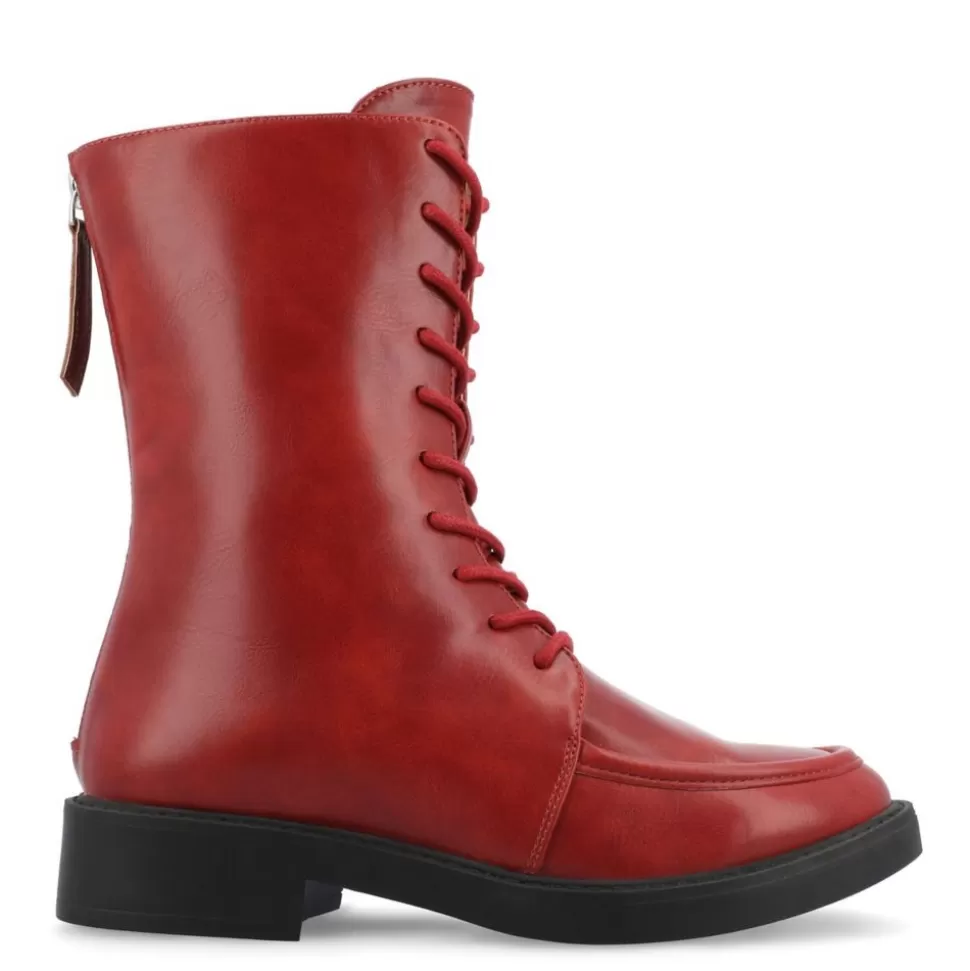 Women Journee Collection Combat & Rugged Boots^ Womens Nikks Booties