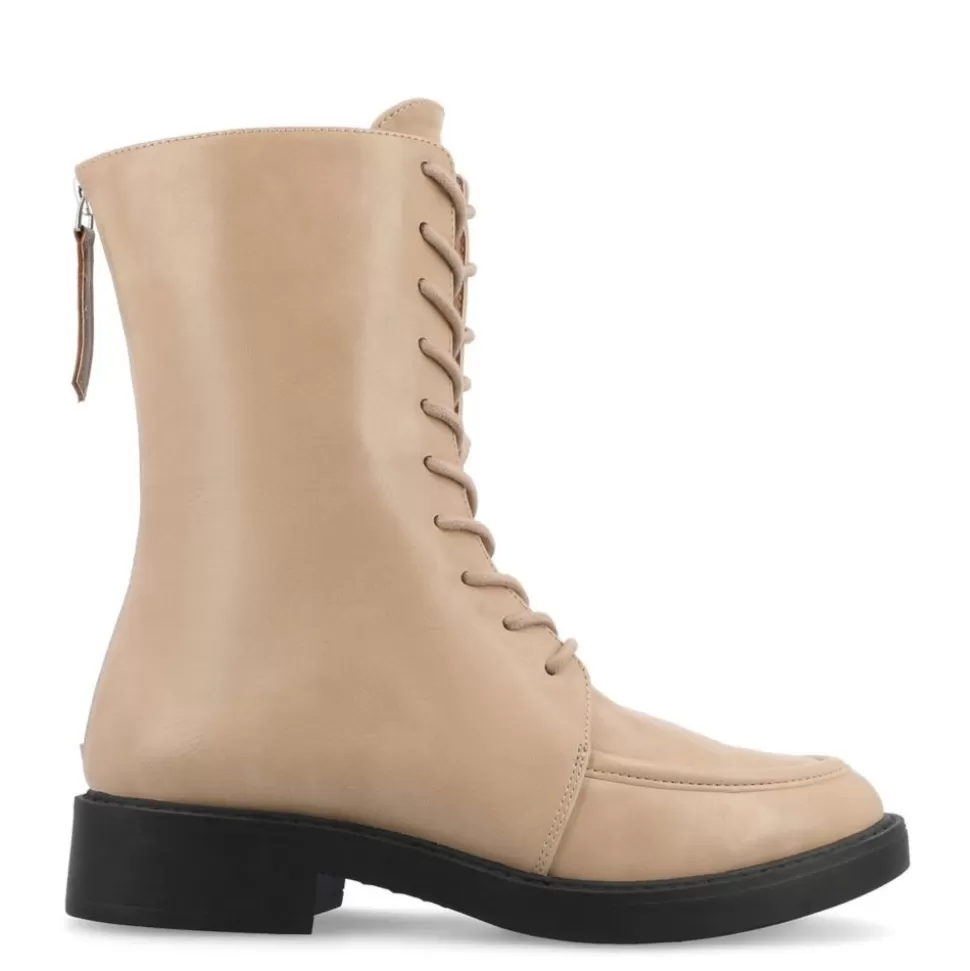 Women Journee Collection Combat & Rugged Boots^ Womens Nikks Booties