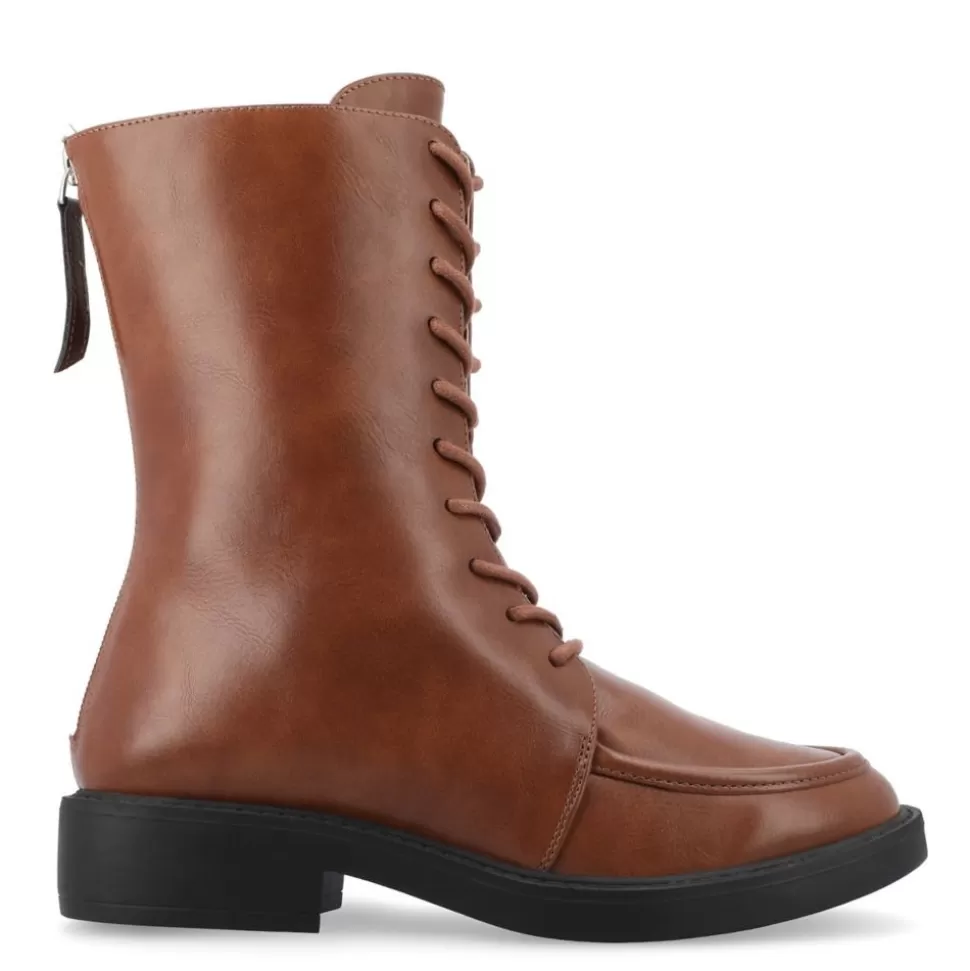 Women Journee Collection Combat & Rugged Boots^ Womens Nikks Booties