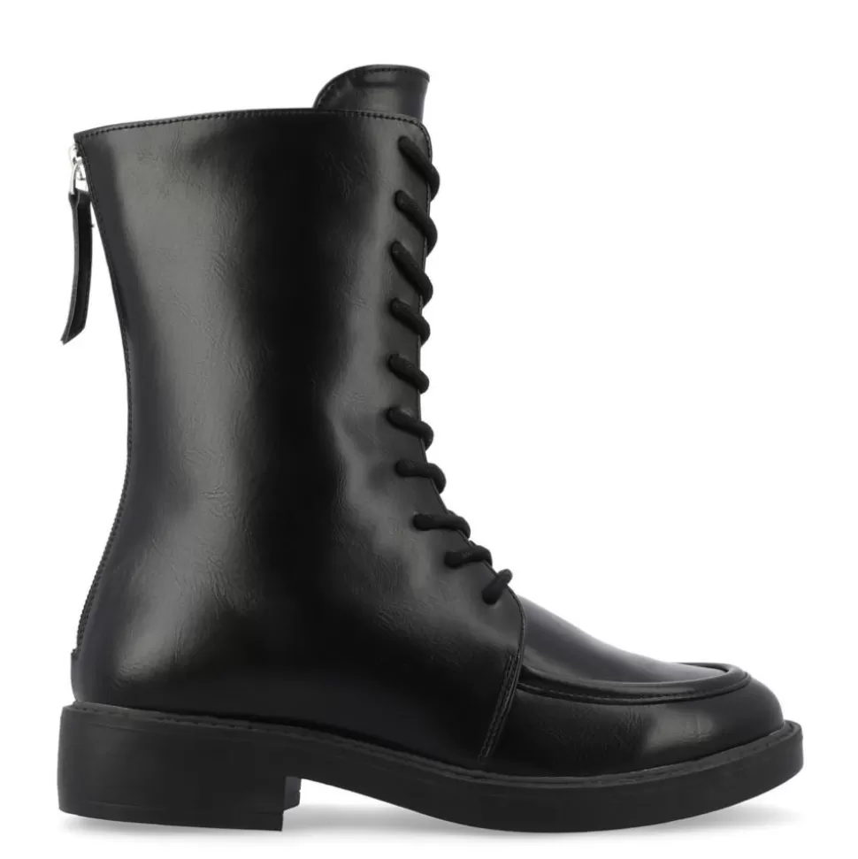 Women Journee Collection Combat & Rugged Boots^ Womens Nikks Booties