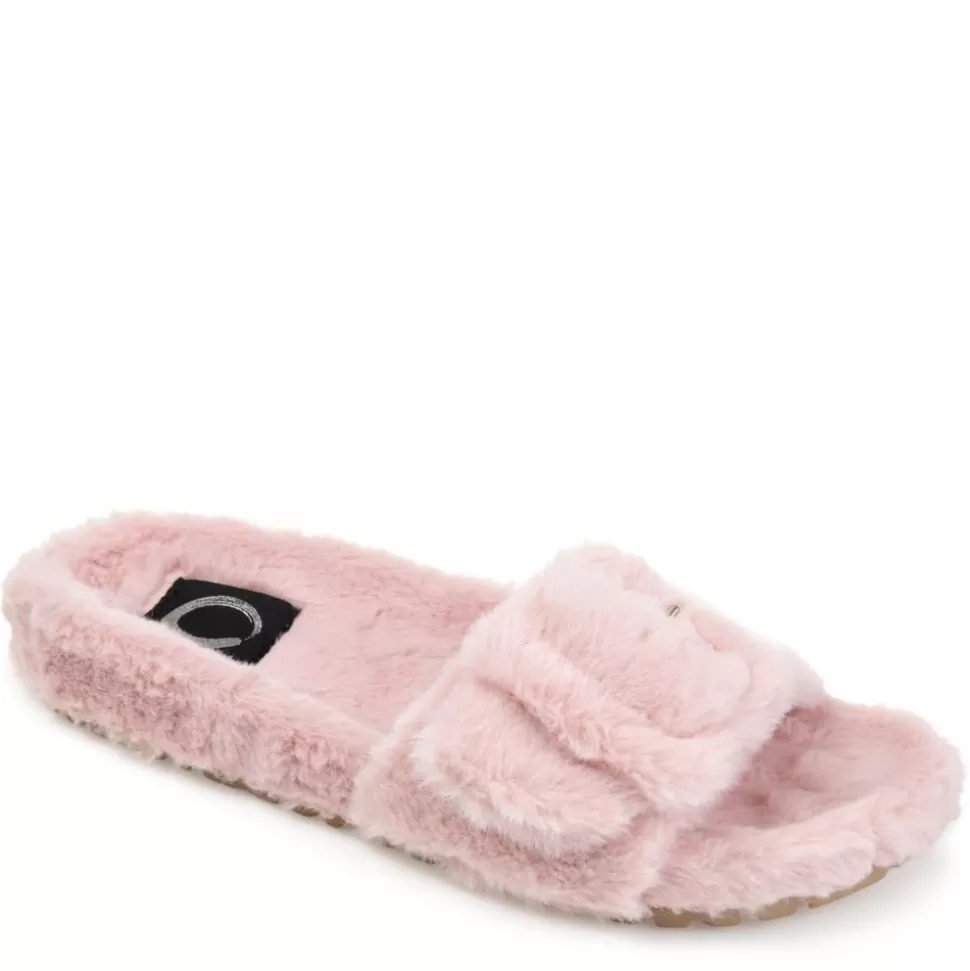 Women Journee Collection Slippers^ Womens Shadow Slipper