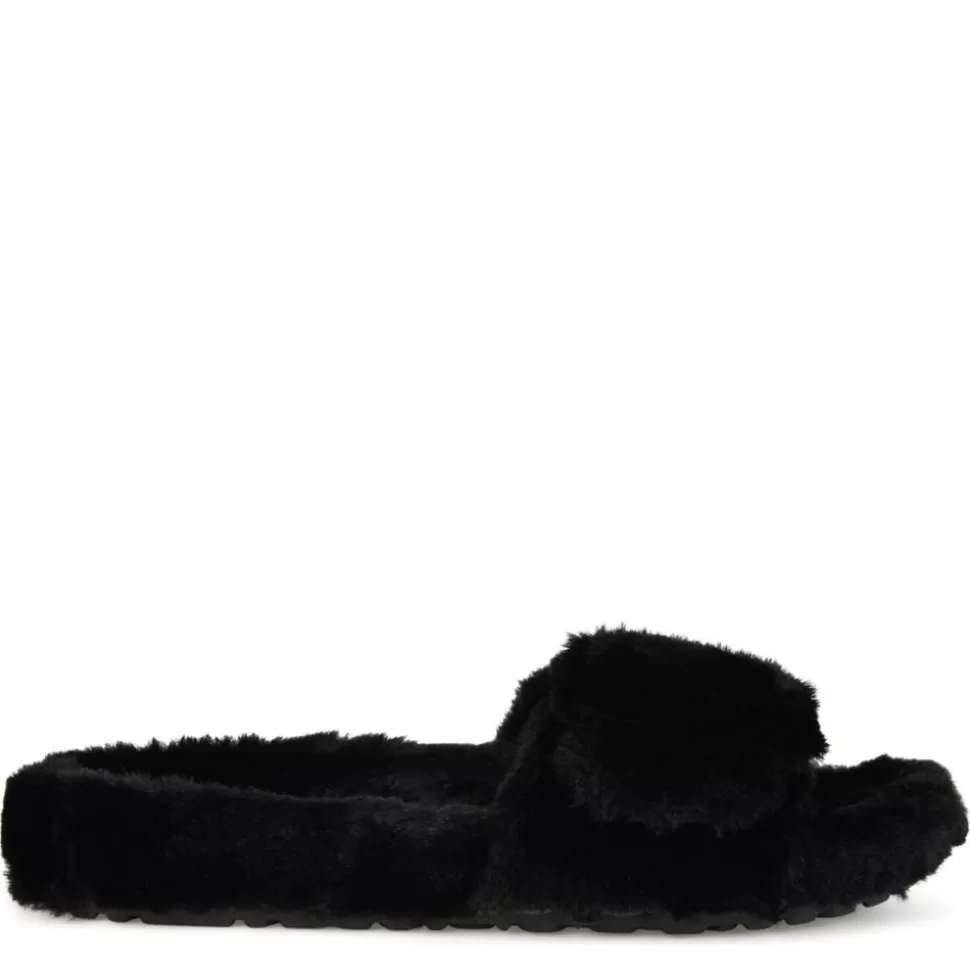 Women Journee Collection Slippers^ Womens Shadow Slipper