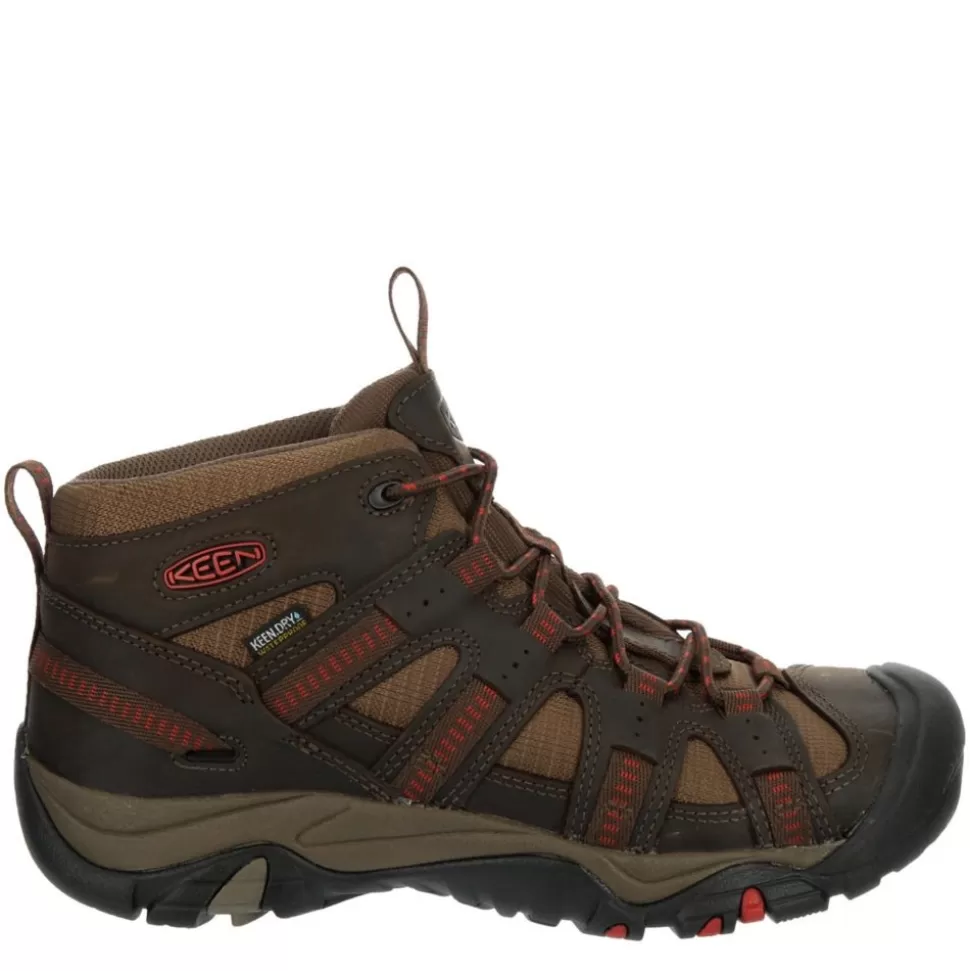 Men KEEN Hiking Boots^ Mens Siskiyou Mid Waterproof Hiking Boot