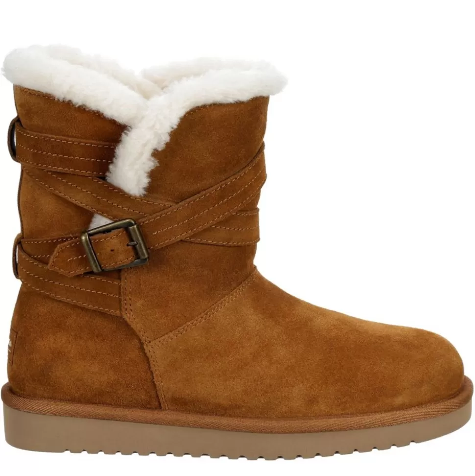 Women KOOLABURRA by UGG Shearling Boots^ Womens Delene Short Fur Boot