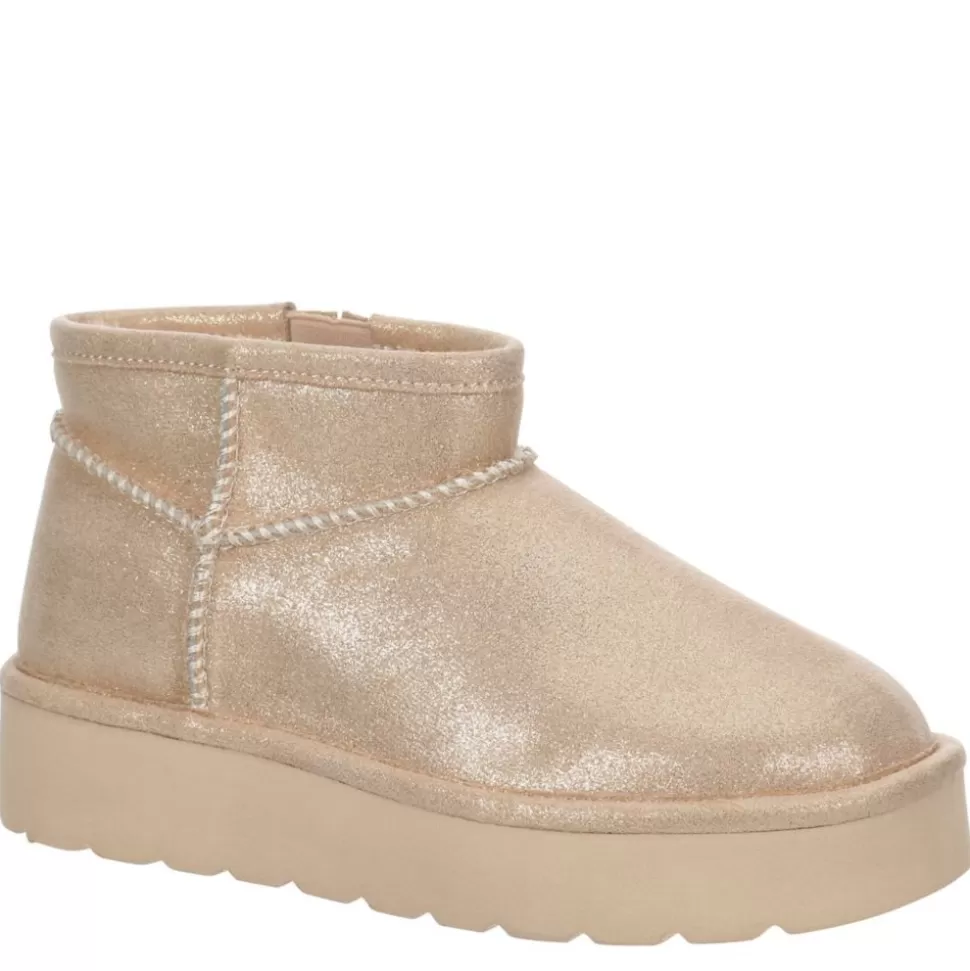 LIMELIGHT Boots^ Girls Little-Big Kid Comfy Platform Fur Boot