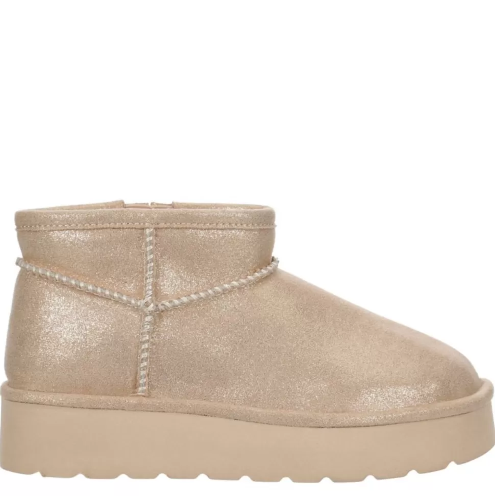 LIMELIGHT Boots^ Girls Little-Big Kid Comfy Platform Fur Boot