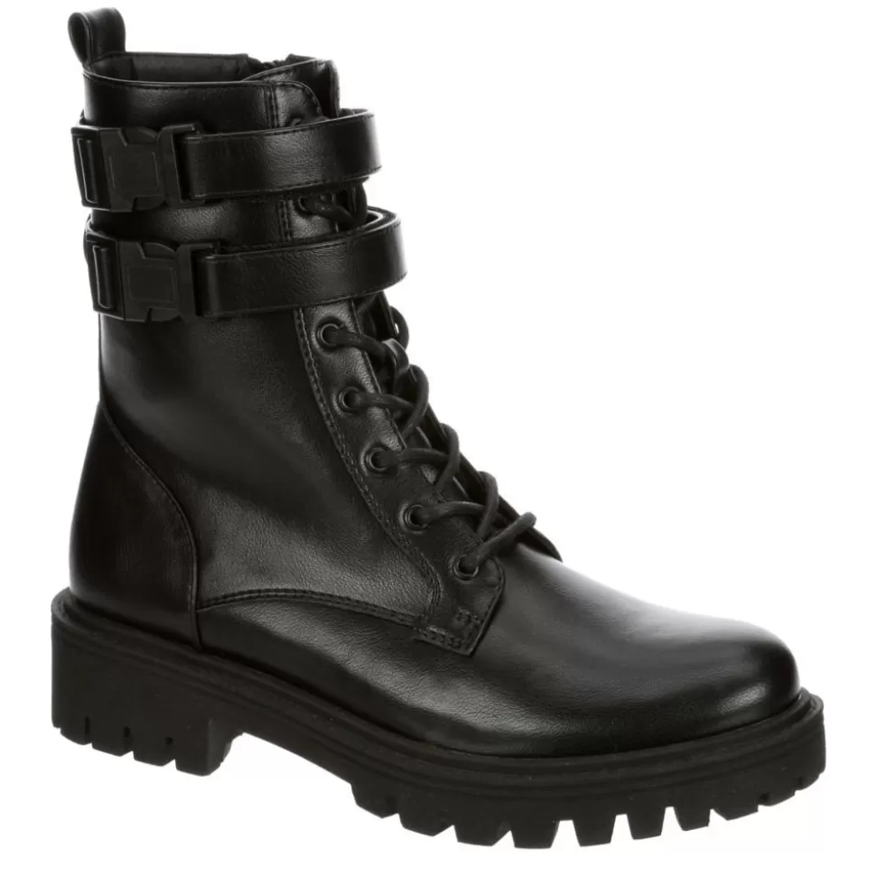 Women LIMELIGHT Combat & Rugged Boots^ Womens Burnette Lace Up Boot