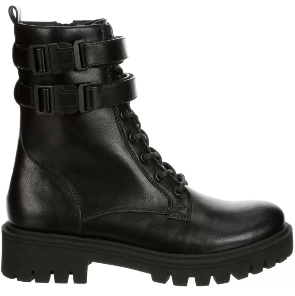 Women LIMELIGHT Combat & Rugged Boots^ Womens Burnette Lace Up Boot