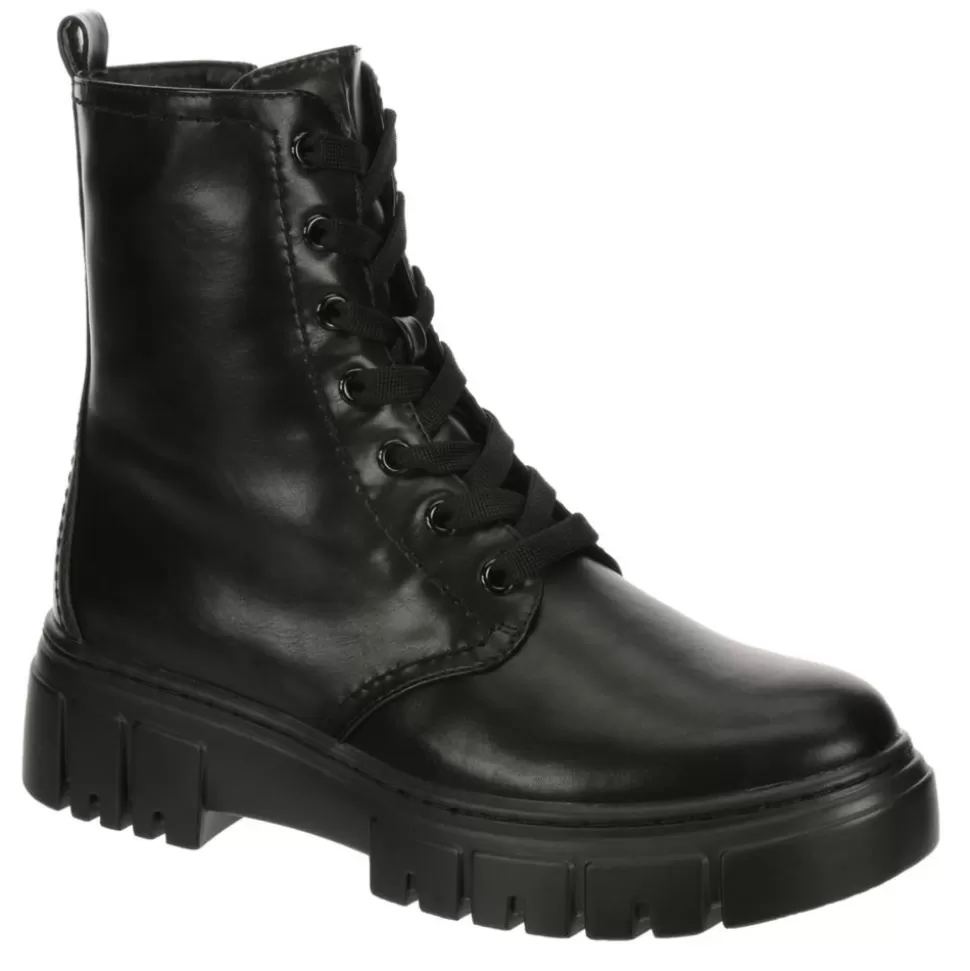 Women LIMELIGHT Combat & Rugged Boots^ Womens Rudy Combat Boot