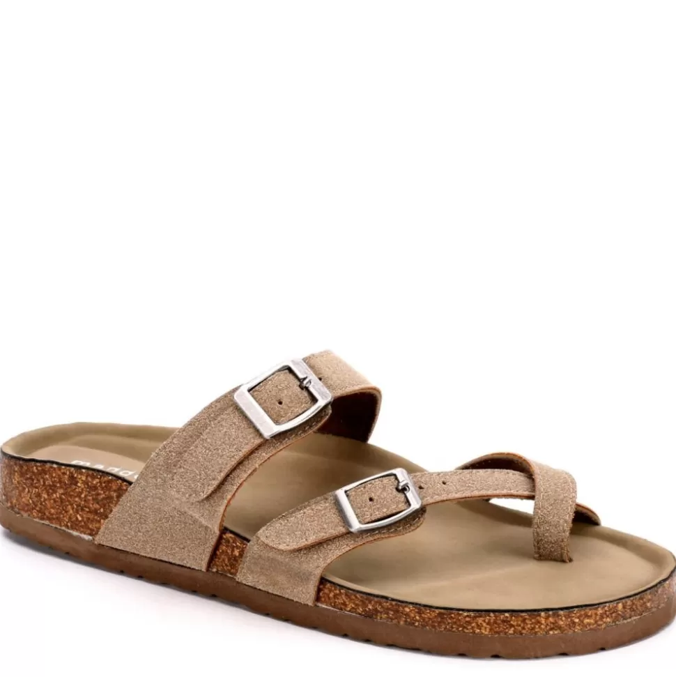 Women MADDEN GIRL Footbed Sandals^ Womens Brycee Footbed Sandal