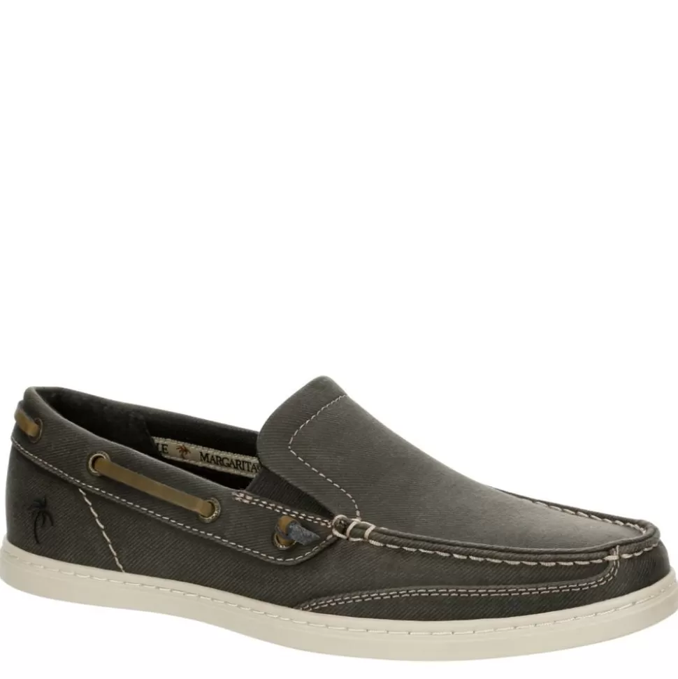 Men MARGARITAVILLE Boat Shoes^ Mens Dock Slip On Boat Shoe