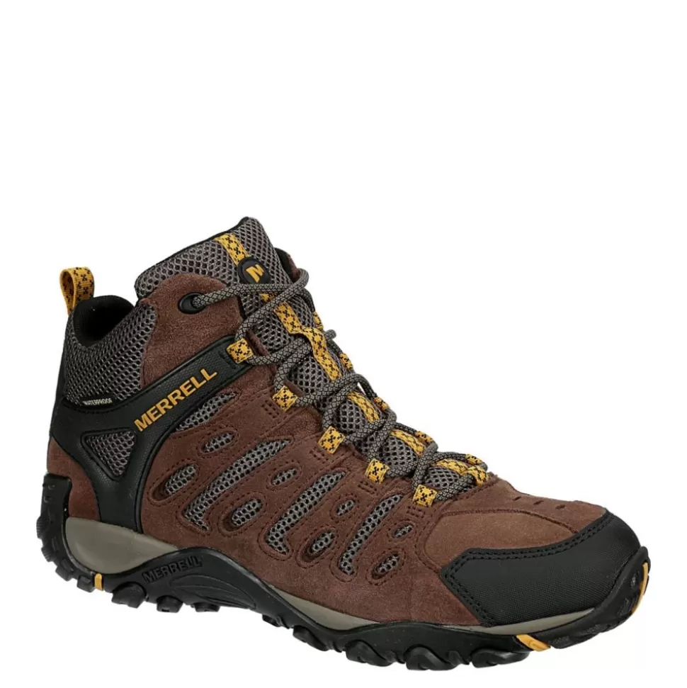 Men MERRELL Hiking Boots^ Mens Crosslander 2 Waterproof Mid Hiking Boot