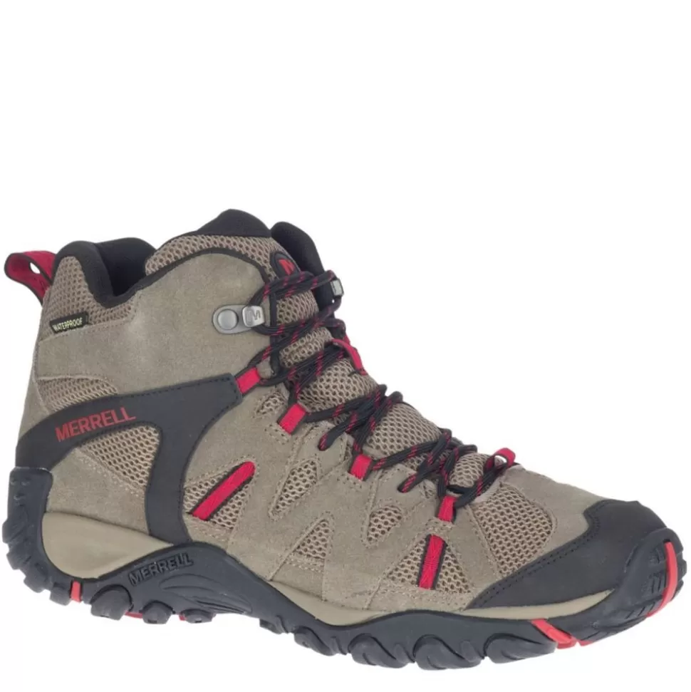 Men MERRELL Hiking Boots^ Mens Deverta 2 Waterproof Mid Hiking Boot