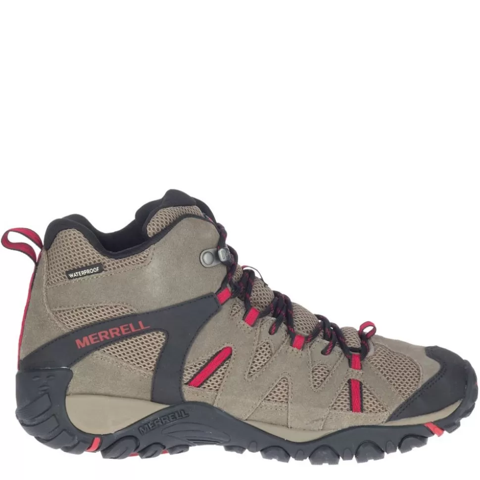 Men MERRELL Hiking Boots^ Mens Deverta 2 Waterproof Mid Hiking Boot