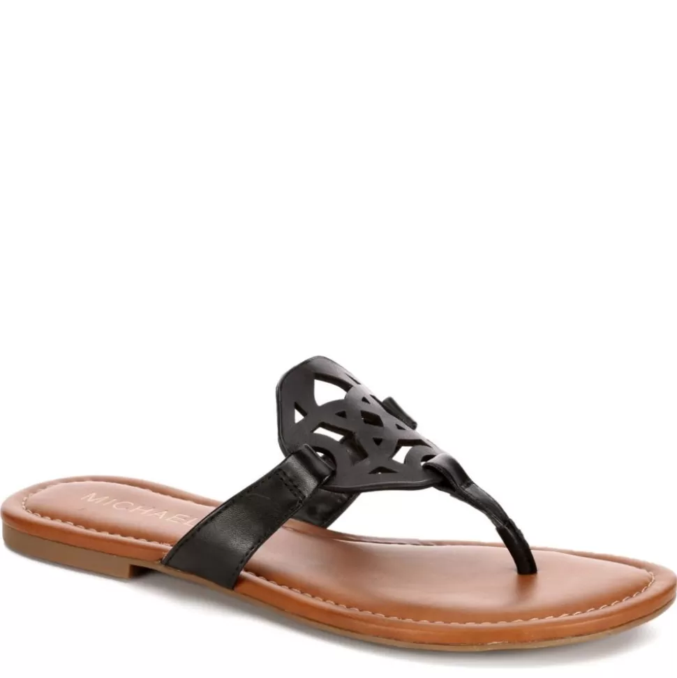 Women MICHAEL BY MICHAEL SHANNON Flat Sandals^ Womens Ariana Flip Flop Sandal