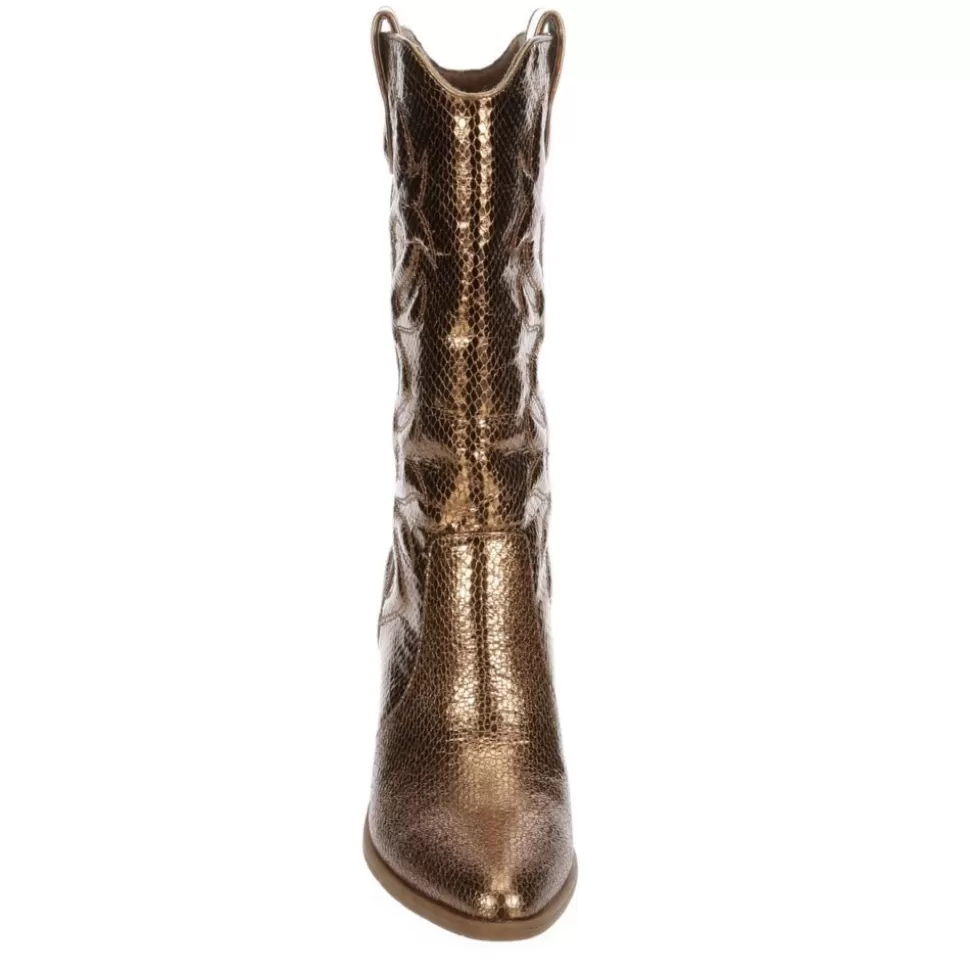 Women MICHAEL BY MICHAEL SHANNON Western Boots^ Womens Faith Wide Calf Western Boot
