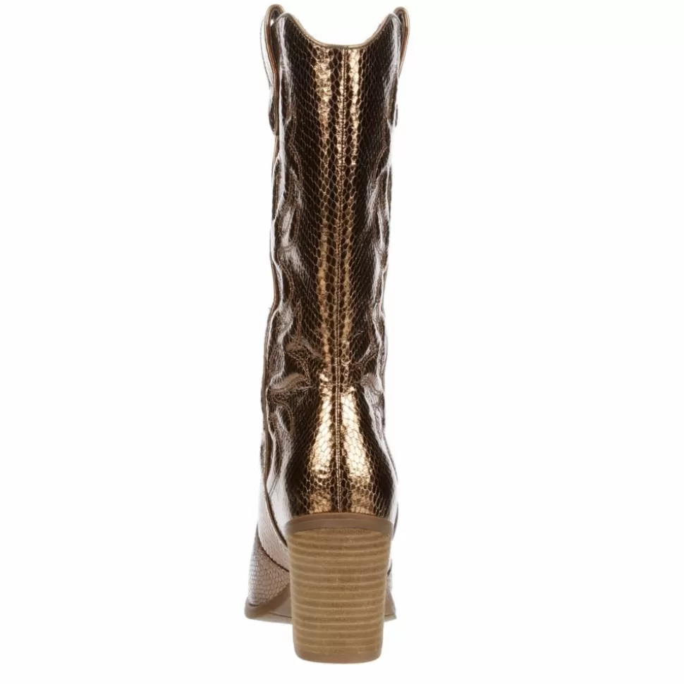 Women MICHAEL BY MICHAEL SHANNON Western Boots^ Womens Faith Wide Calf Western Boot