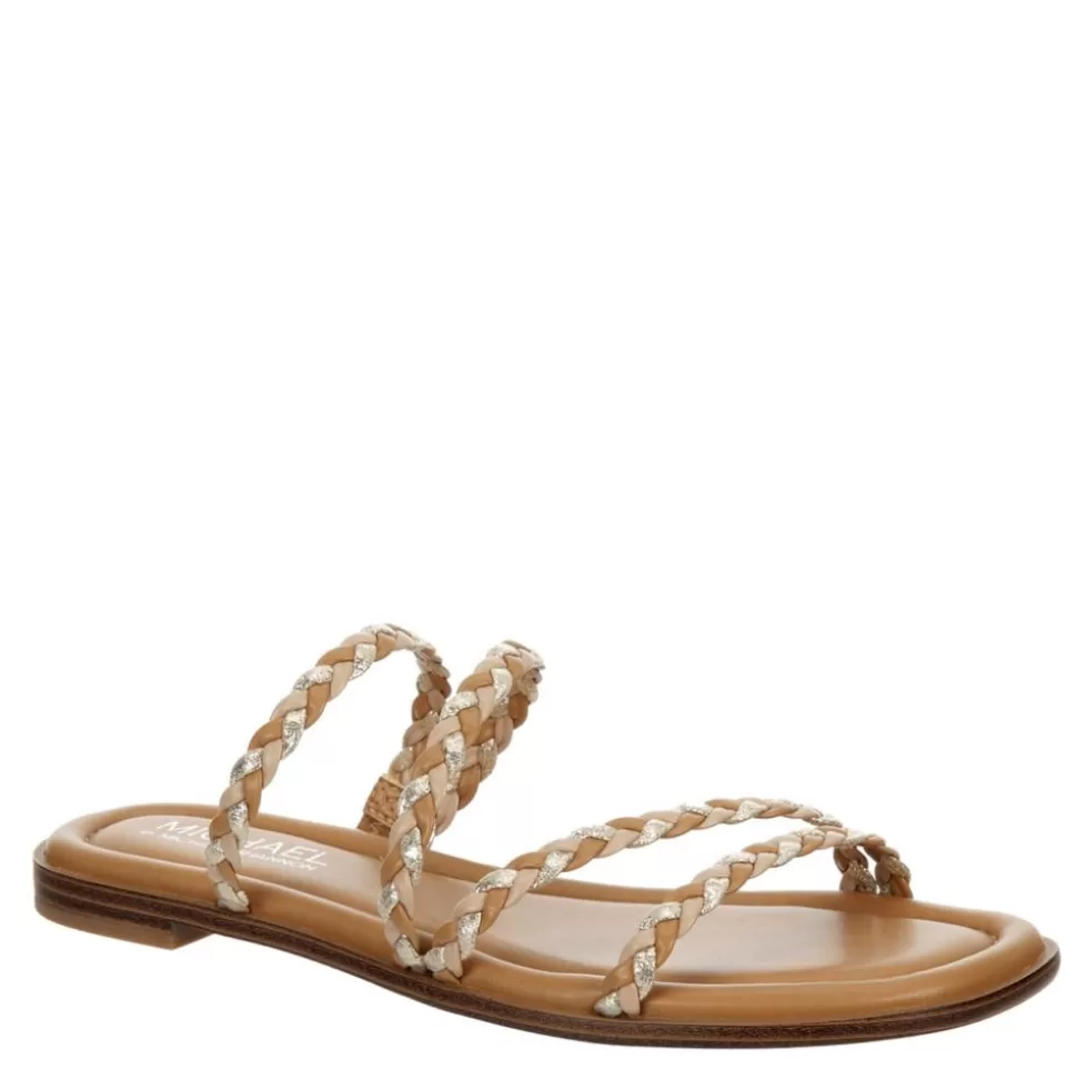 Women MICHAEL BY MICHAEL SHANNON Flat Sandals^ Womens Kristin Slide Sandal