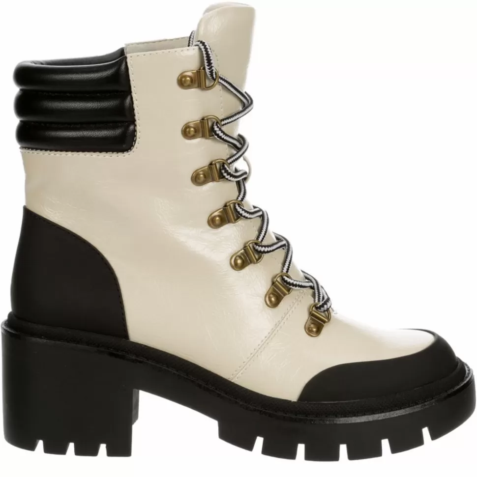 Women MICHAEL BY MICHAEL SHANNON Bootie & Ankle Boots^ Womens Natacha Lace-Up Boot