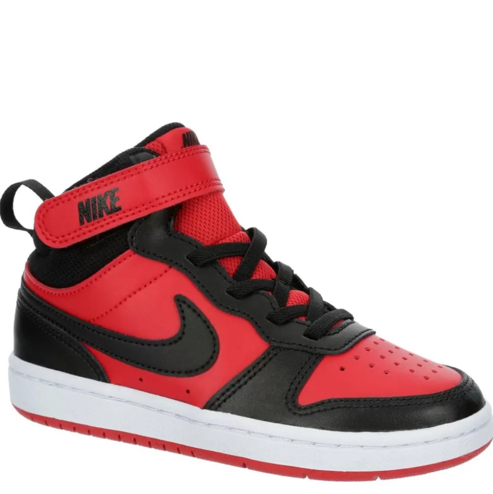 NIKE Athletic & Sneakers^ Boys Court Borough 2 Mid Sneaker