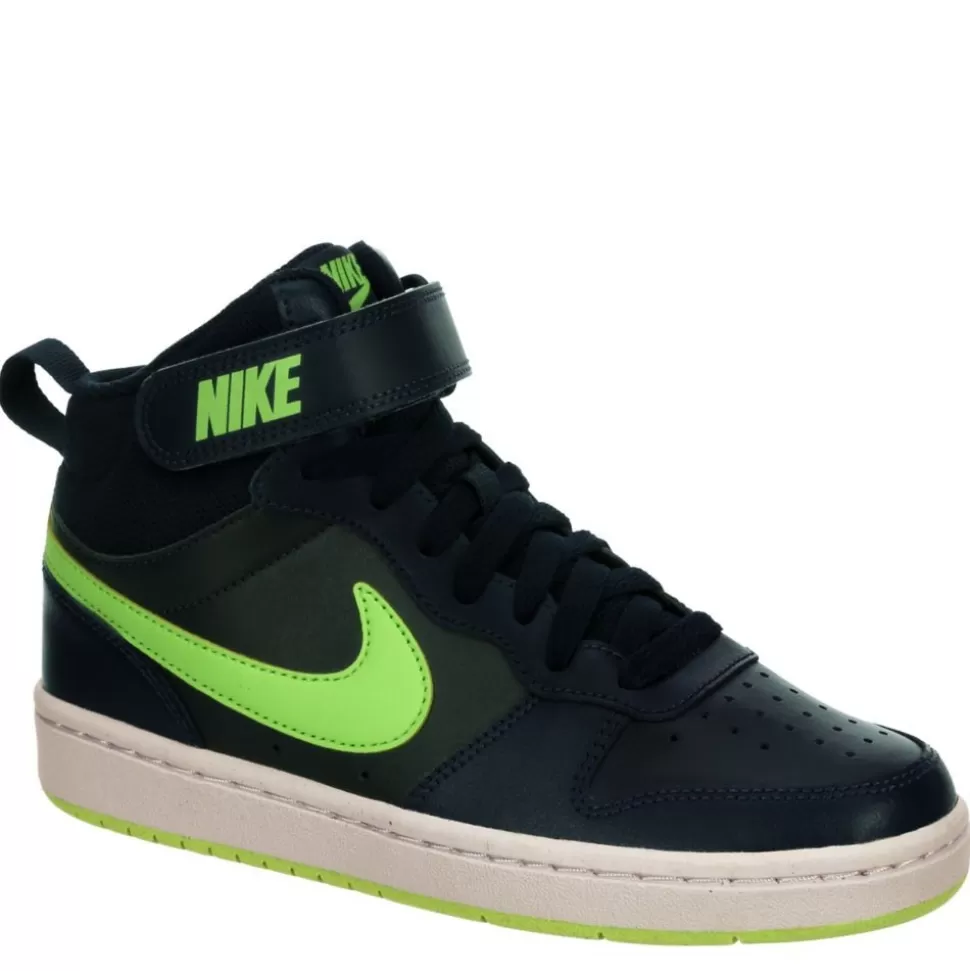 NIKE Athletic & Sneakers^ Boys Court Borough 2 Mid Sneaker