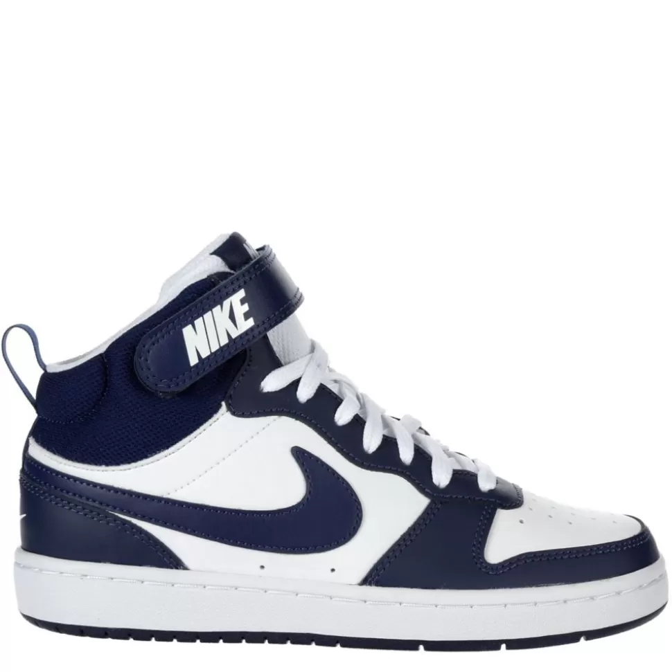 NIKE Athletic & Sneakers^ Boys Court Borough 2 Mid Sneaker