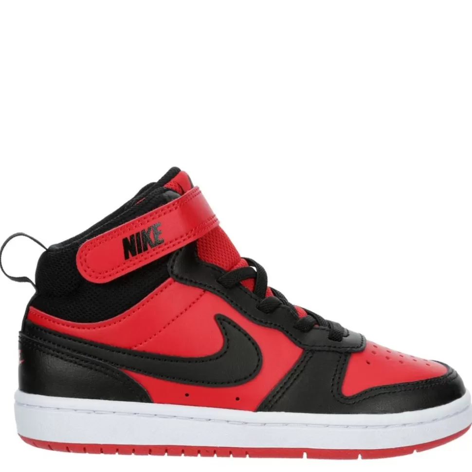 NIKE Athletic & Sneakers^ Boys Court Borough 2 Mid Sneaker