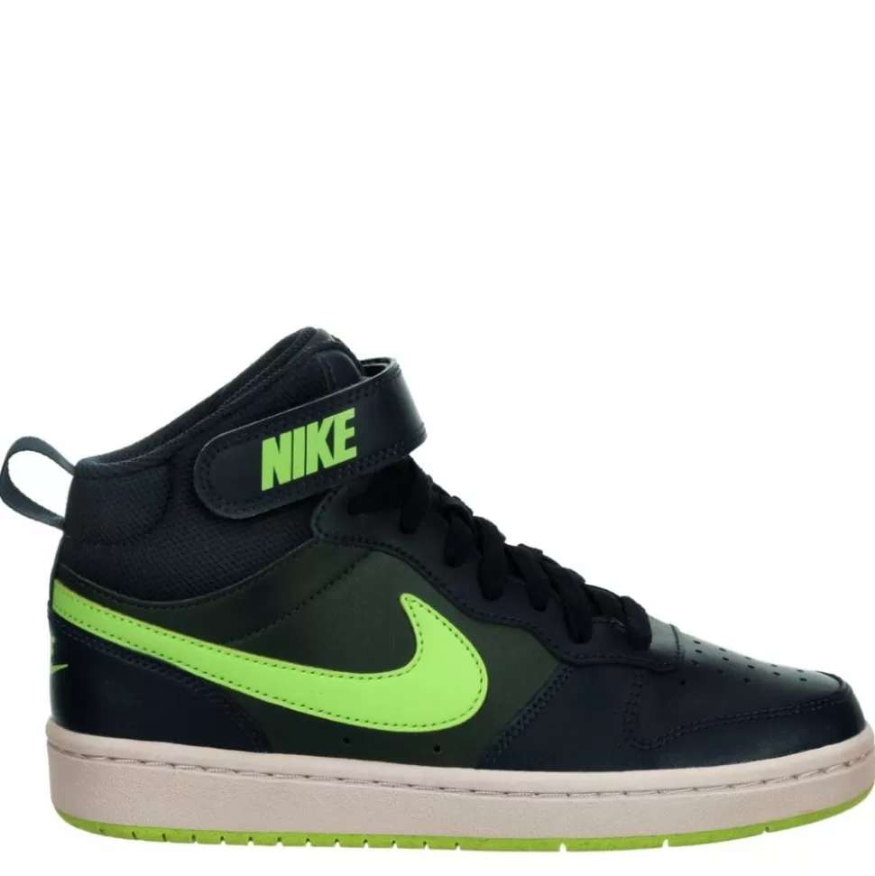 NIKE Athletic & Sneakers^ Boys Court Borough 2 Mid Sneaker